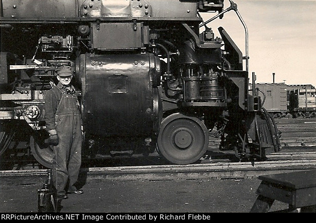 Walter H Flebbe, Engineer and his Big Boy